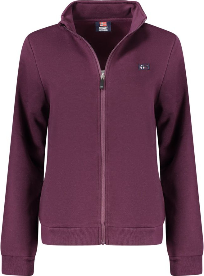 Фиолетовый хлопковый свитшот Geographical Norway