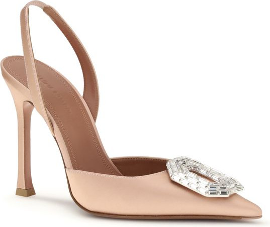 Camelia Multiclor Calf Leather Bos Taurus Pumps by Amina Muaddi