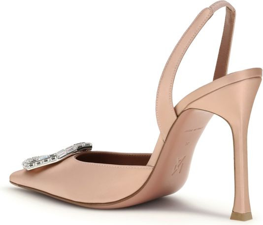 Camelia Multiclor Calf Leather Bos Taurus Pumps by Amina Muaddi