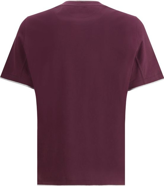 Brunello Cucinelli Pushti Paxta Futbolka