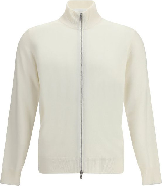 White Cashmere Cardigan