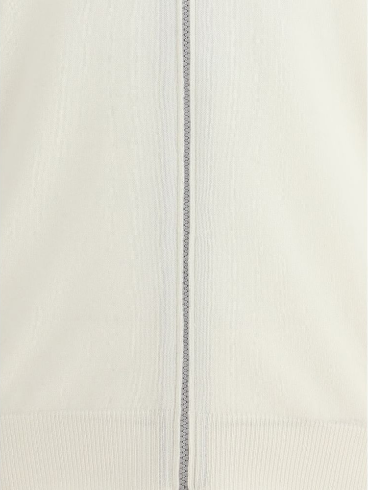White Cashmere Cardigan
