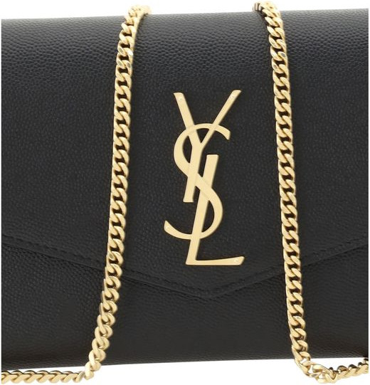 Кожаная сумка Saint Laurent на плечо