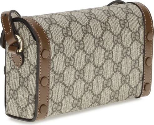 Сумка на плечо Gucci Коричневая Сумка на плечо из полиэтилена