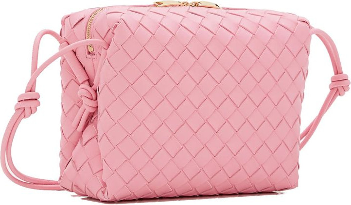 Сумка через плечо Bottega Veneta из разноцветной кожи ягненка