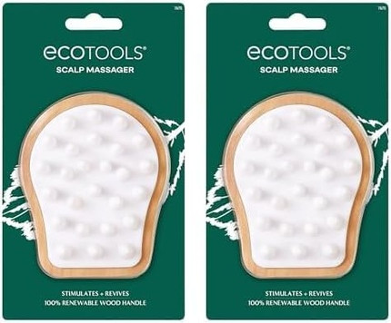 Brush Wooden EcoTools Stimulation Scalp Massager