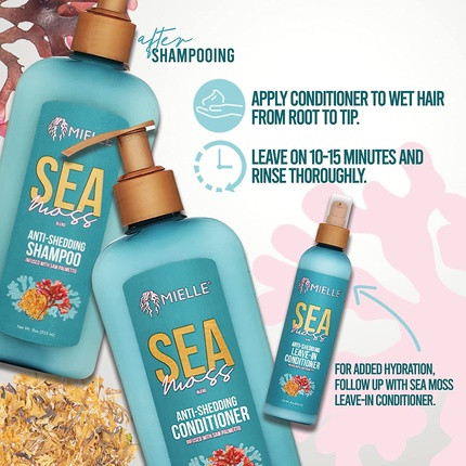 Conditioner Mielle Organics Sea Moss Anti-Shedding