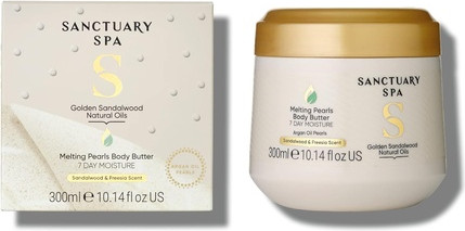 Sanctuary Spa Golden Sandalwood Melting Pearl Body Butter