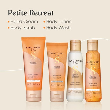 Body Care Set Sanctuary Petite Retreat Gift Set for Women