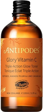Toner Antipodes Glory Vitamin C Triple-Action Glow Toner Vegan Skincare AHA