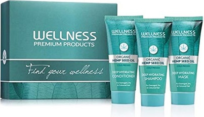 Shampoo Wellness Premium Products Wellness Premium Hydration Top 3 Travel Box