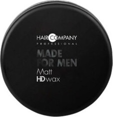Hair Company Wax Hair Company Erkaklar uchun Tayyorlangan Matt HD