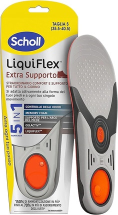 Insoles Scholl Liquiflex Extra Support