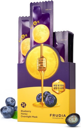 Facial Mask Frudia WELCOS Blueberry Honey Overnight Face Mask