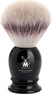 Shaving Brush Mühle CLASSIC with Silvertip Fibre Small Black Edelharz Handle