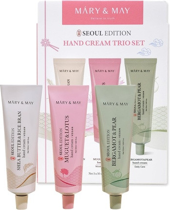 Handpflegeset Trio Set Mary & May Seoul Edition