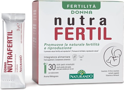 Dietary Supplement Naturando Dietary Supplement with Inositols, Folic Acid and Maca