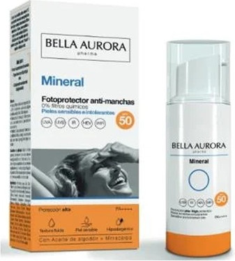 Sonnenschutz Mineral Anti-Pigmentflecken Sonnencreme Bella Aurora