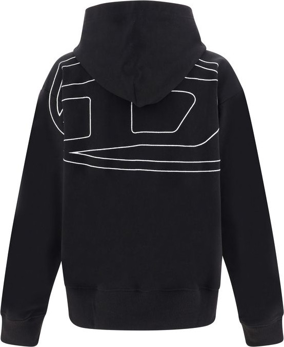 Свитшот Diesel Black Elastane