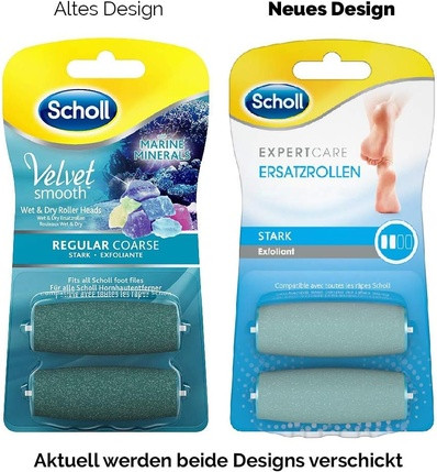 Refill Regular Coarse Strong Scholl Velvet Smooth Pedi
