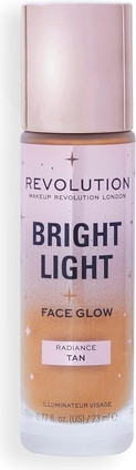 Skin Tint Makeup Revolution Bright Light Face Glow Brightening Skin Tint Radiant Finish Radiance Tan