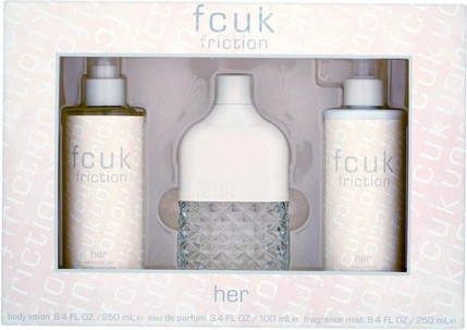 Eau De Toilette Gift Set Fcuk Friction
