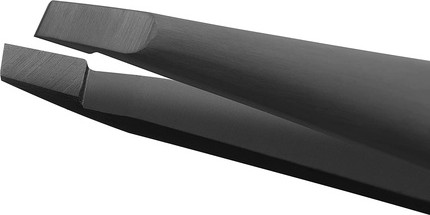 Tweezer Zwillinger's Professional Eyebrow Tweezers Carbon Matte Premium Black