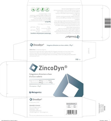 Tablets Metagenics Zincodyn Nahrungsergänzungsmittel