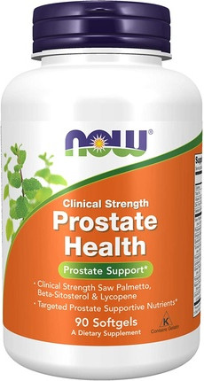Supplement Now Foods Prostate Health Clinical Strength Saw Palmetto Beta-Sitosterol & Lycopene
