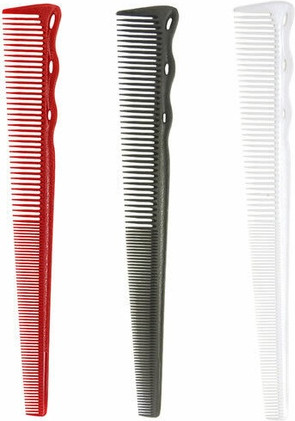 Comb Ys Park 254 Tapered Flex Comb for Short Hair