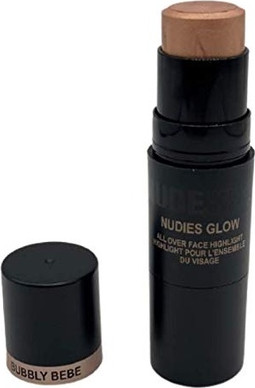 Highlighter Nudestix Nudies All Over Face Glow Color Bubbly Bebe