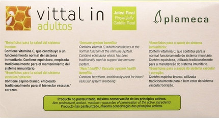 Vitamin Serum Plameca Vittal In Adults with Fresh Royal Jelly, Vitamin C and Hawthorn