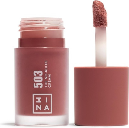 Cream Blush 3ina The No-Rules Liquid Blush Matte with Sweet Almond Oil