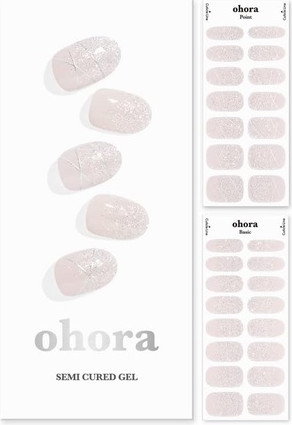 Semi Cured Gel Nail Strips Ohora N Dress Up