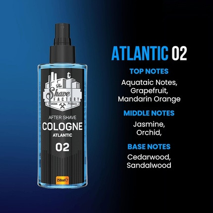 After Shave Cologne The Shave Factory The Shave Factory After Shave Cologne Series 02 Atlantic