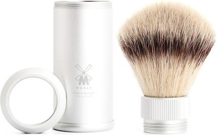 Shaving Brush Muhle Travel Shaving Brush with Aluminium Handle