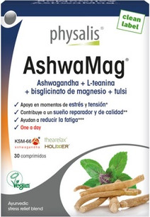 Таблетки Physalis Ashwamag Ashwagandha Ksm-66 + Магний