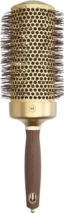 Rundbürste Olivia Garden Expert Blowout Speed Wavy Borsten Gold & Braun 65