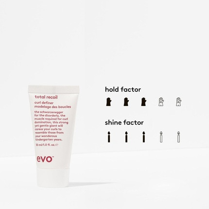 Defining Cream evo Total Recoil Curl Definer Strong Hold
