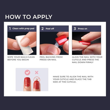 Artificial Nails Kiss The Sky Impress Press-On Manicure Climb Up