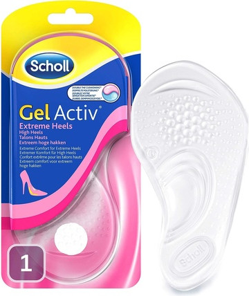 Insoles Scholl Gel Activ Comfy Insoles for Extreme Heels
