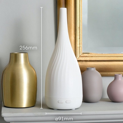 Aroma Diffuser Humidifier Plug In Made By Zen Thalia White
