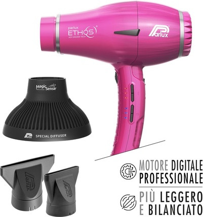 Haartrockner Parlux Ethos Fuchsia mit Magic Sense