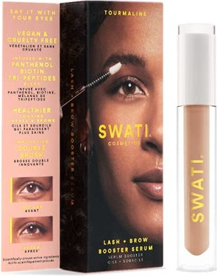 Eyelash and Eyebrow Growth Booster Serum Swati Cosmetics Tourmaline