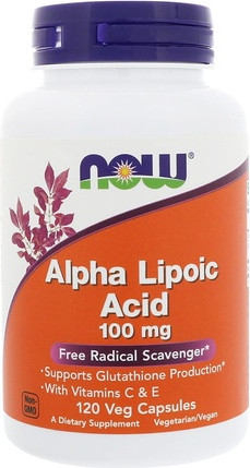 Now Foods NOW ALA 100mg Kapseln mit Vitamin C und E