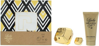 Eau De Parfum Spray Gift Set Paco Rabanne Lady Million