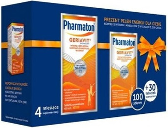 Мультивитаминные таблетки Pharmaton Geriavit