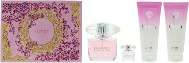 Eau De Toilette Gift Set Versace Bright Crystal