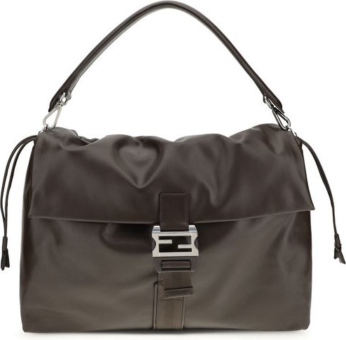 Brown Calf Leather Bos Taurus Shoulder Bag