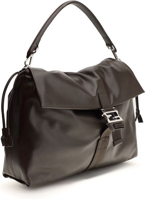 Brown Calf Leather Bos Taurus Shoulder Bag